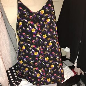 TOPSHOP FLORAL DRESS
